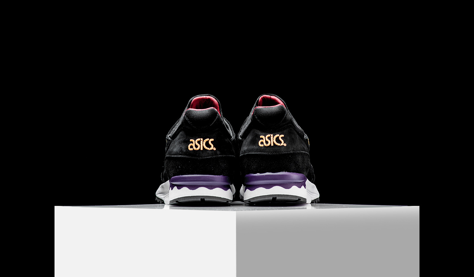 asics gel lyte v black purple