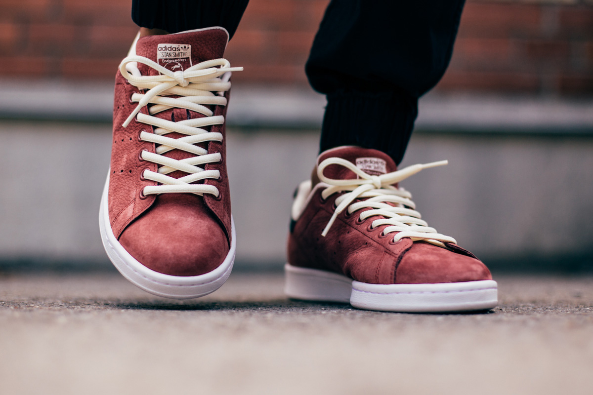 adidas stan smith rust red