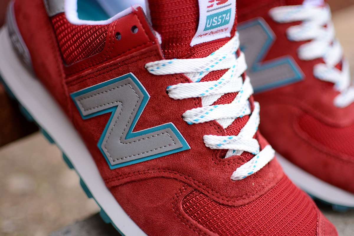 new balance 574 made in usa red