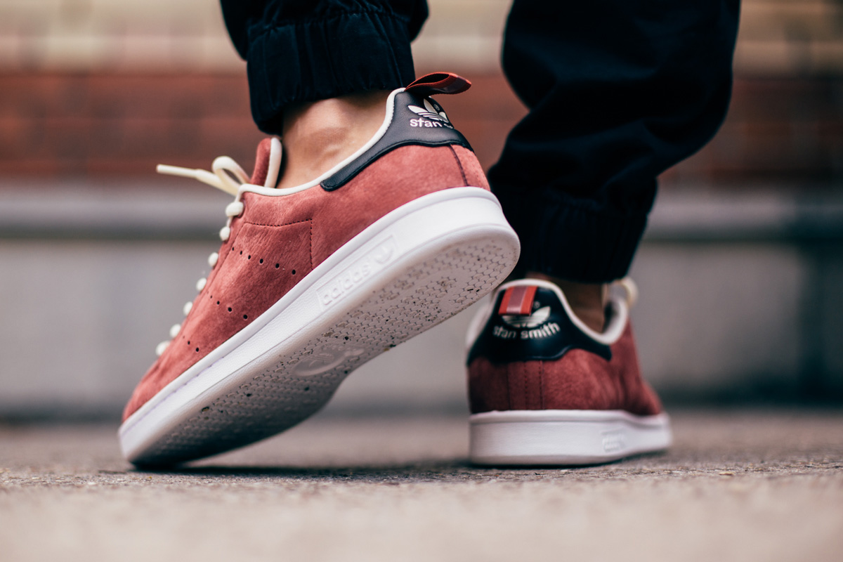 adidas stan smith all red