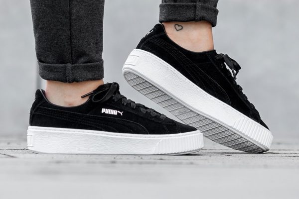 puma trinomic r698 allover suede femme