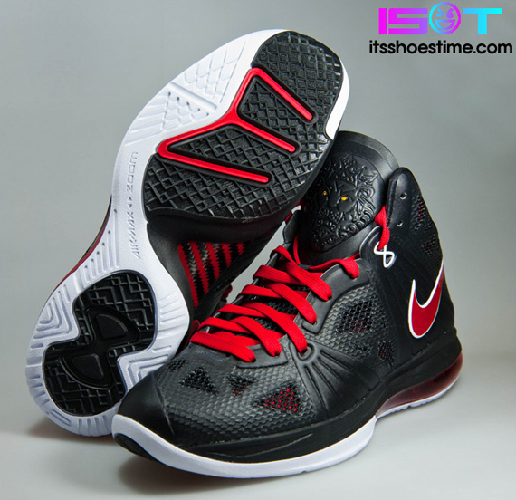 lebron 8 black and red