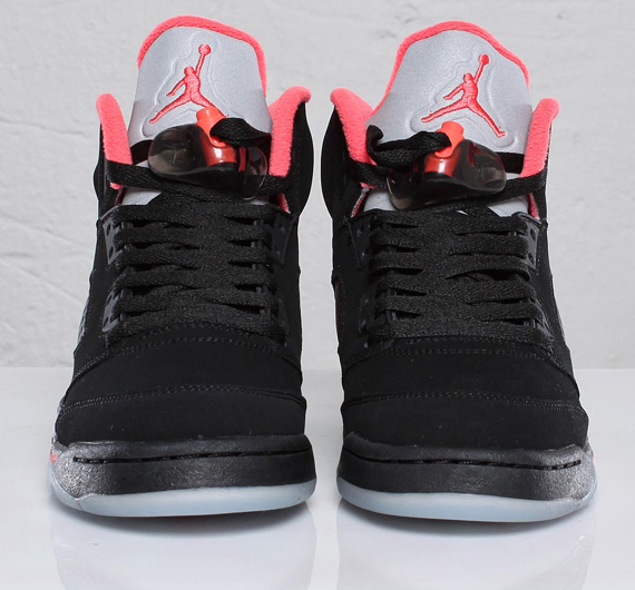 jordan 5 noir rouge