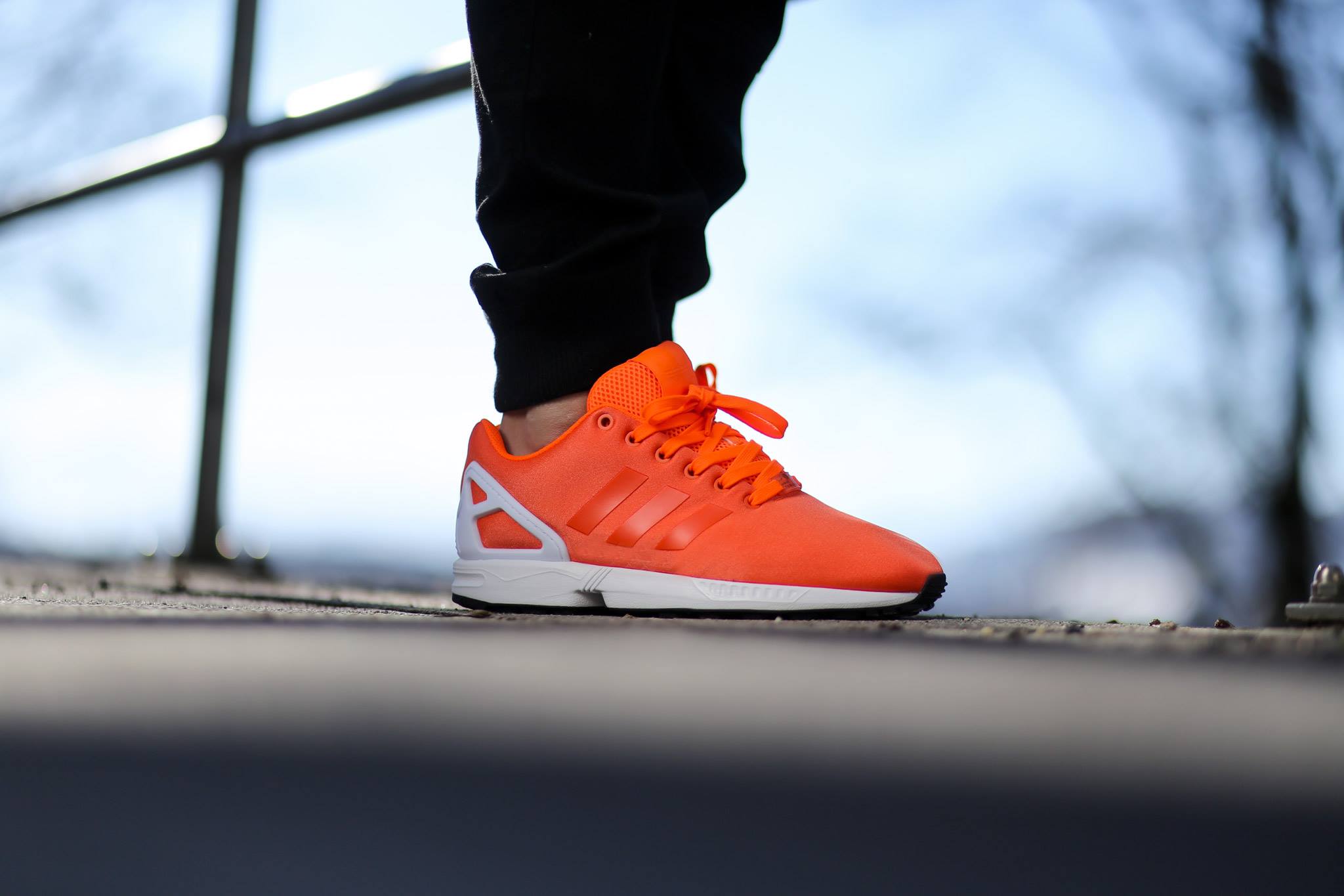 adidas zx flux orange