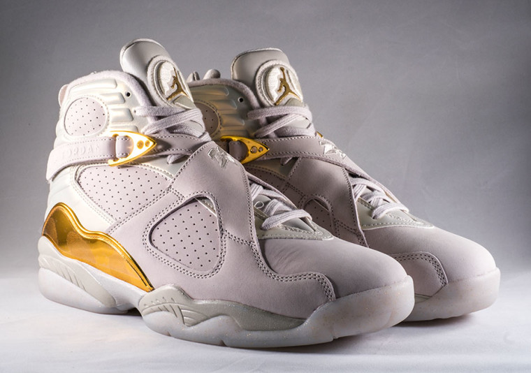 white and gold 8s