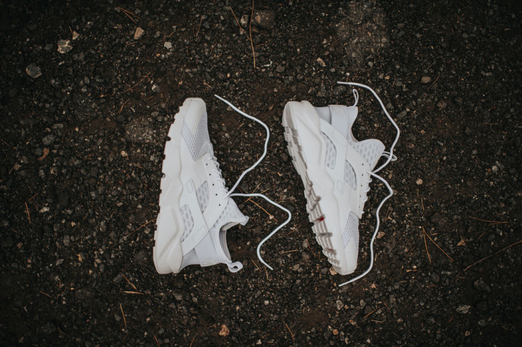 Nike Air Huarache Run Ultra Br Triple White Wave