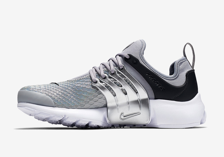 nike presto femme argent