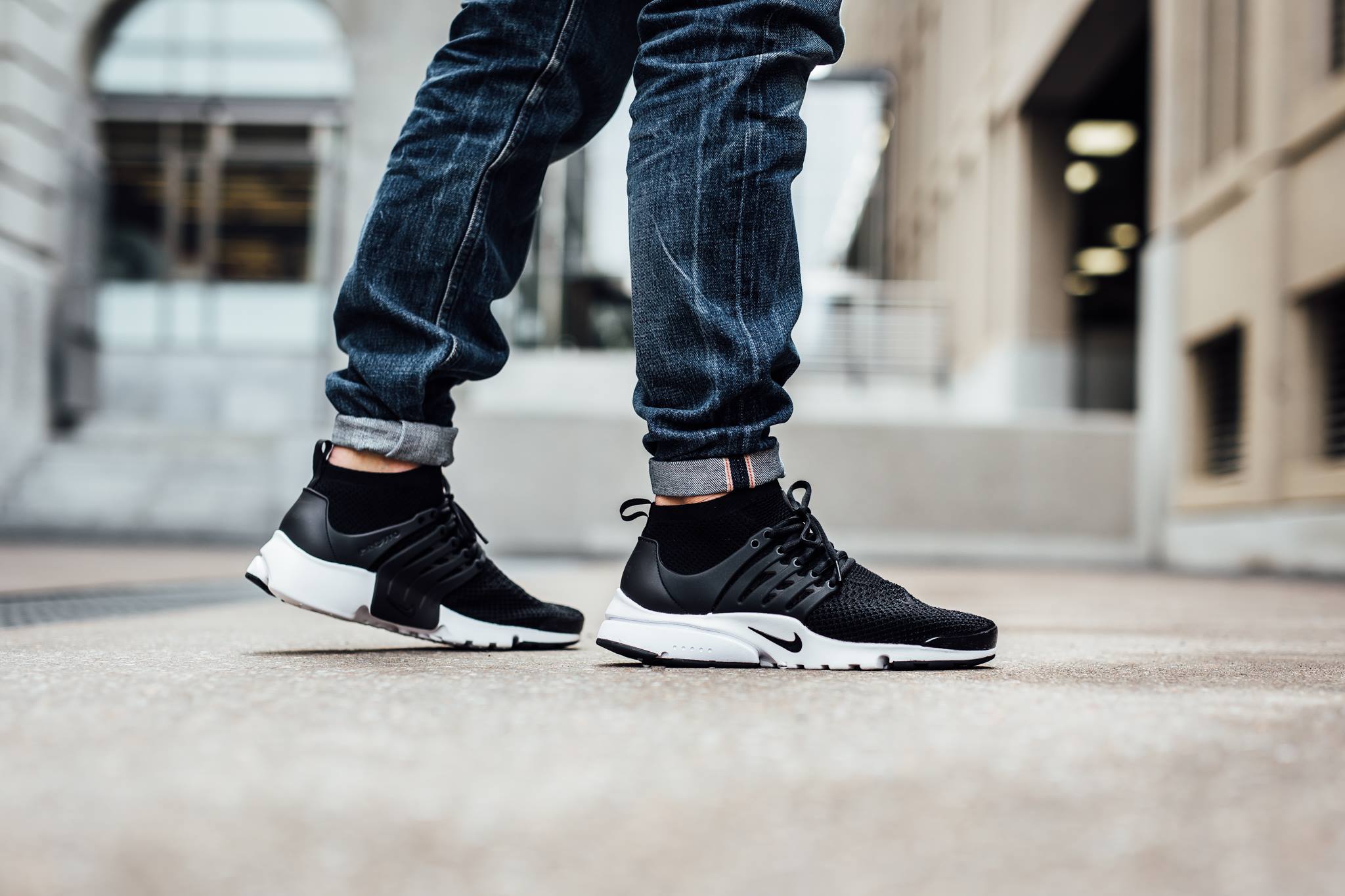 nike air presto ultra flyknit noir