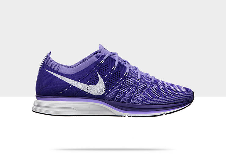 nike flyknit trainer violet