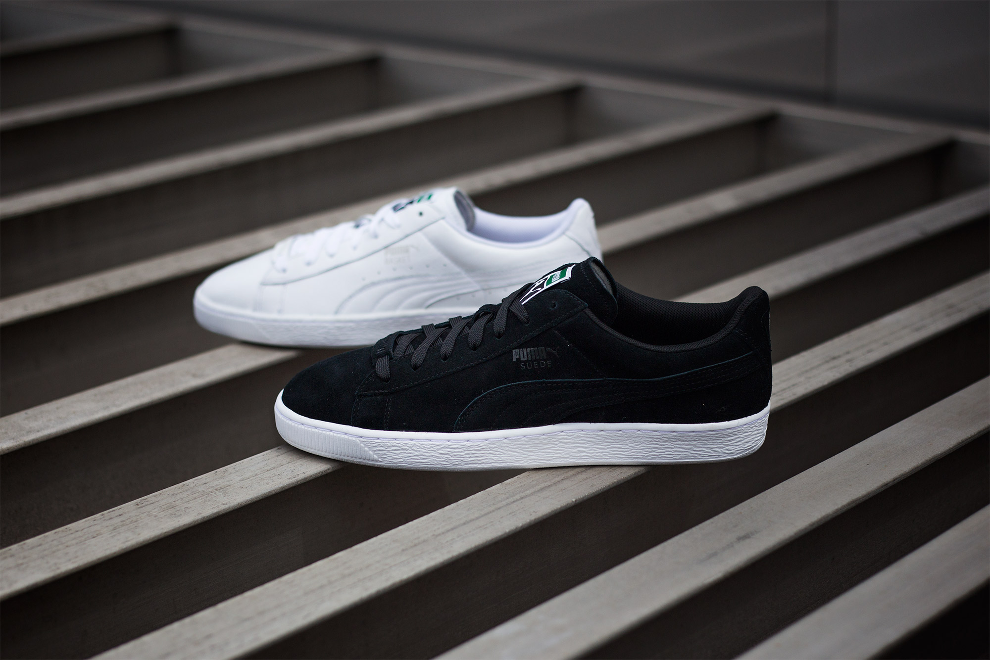 Puma Trapstar Suede Men, Puma Black Puma White | Graffitishop