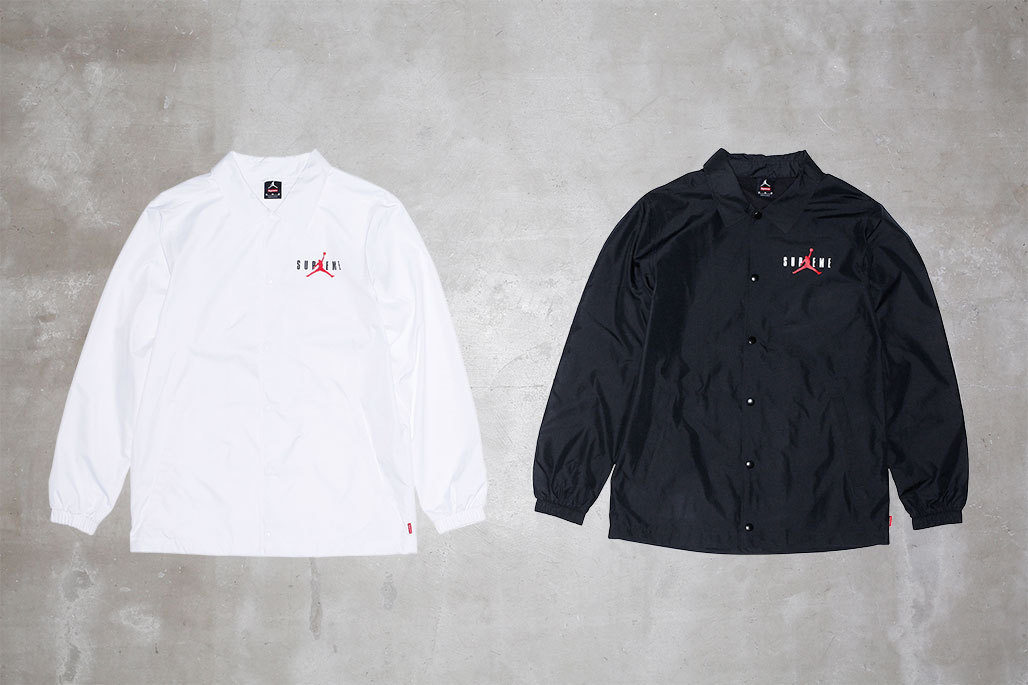 supreme jordan coach jacket