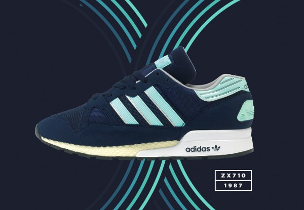 ZX 710 by adidas, two exclusive 
