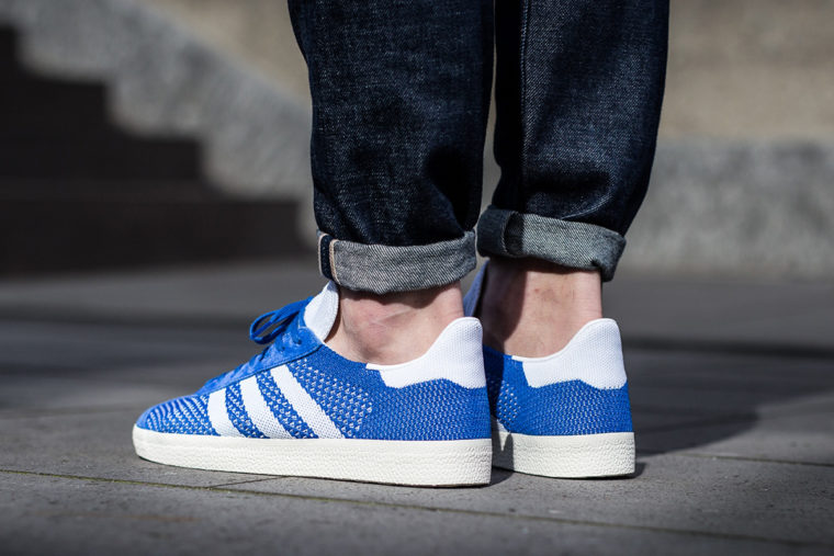 adidas gazelle primeknit bleu