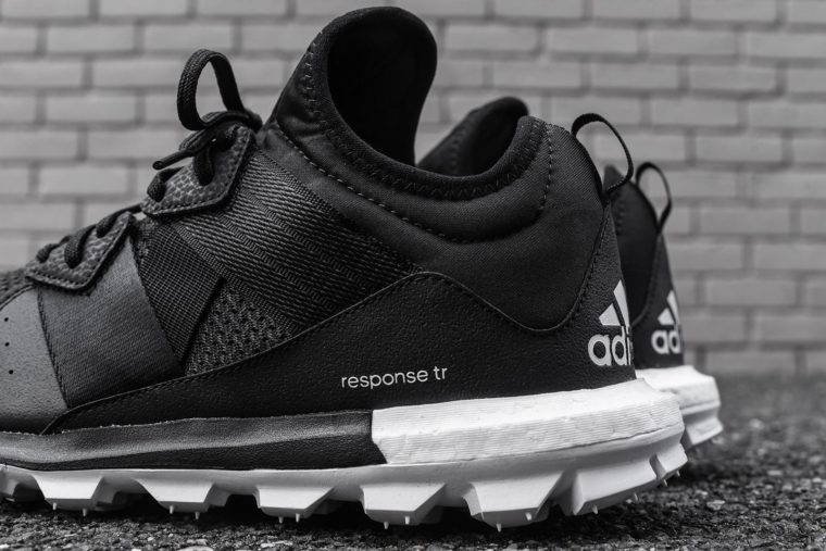 adidas response trail boost black