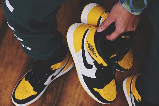 jordan 1 high yellow