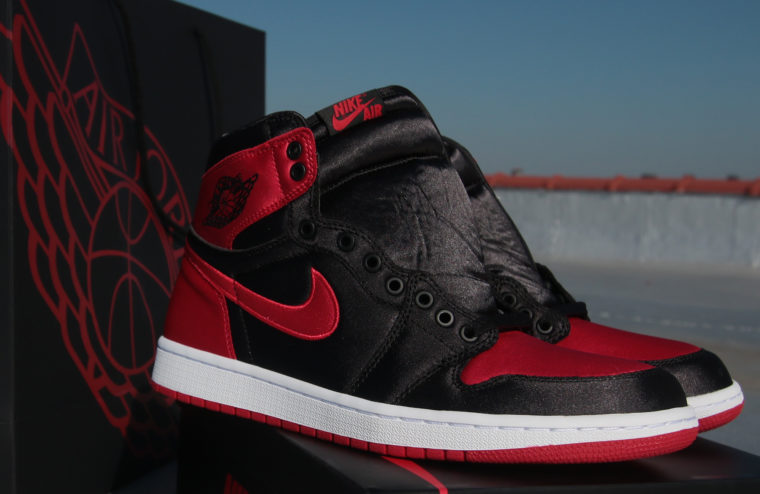 jordan 1 bred satin