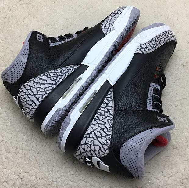 jordan 3 black cement gs