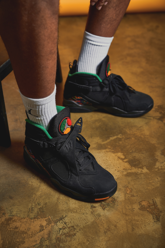 jordan viii air raid ii