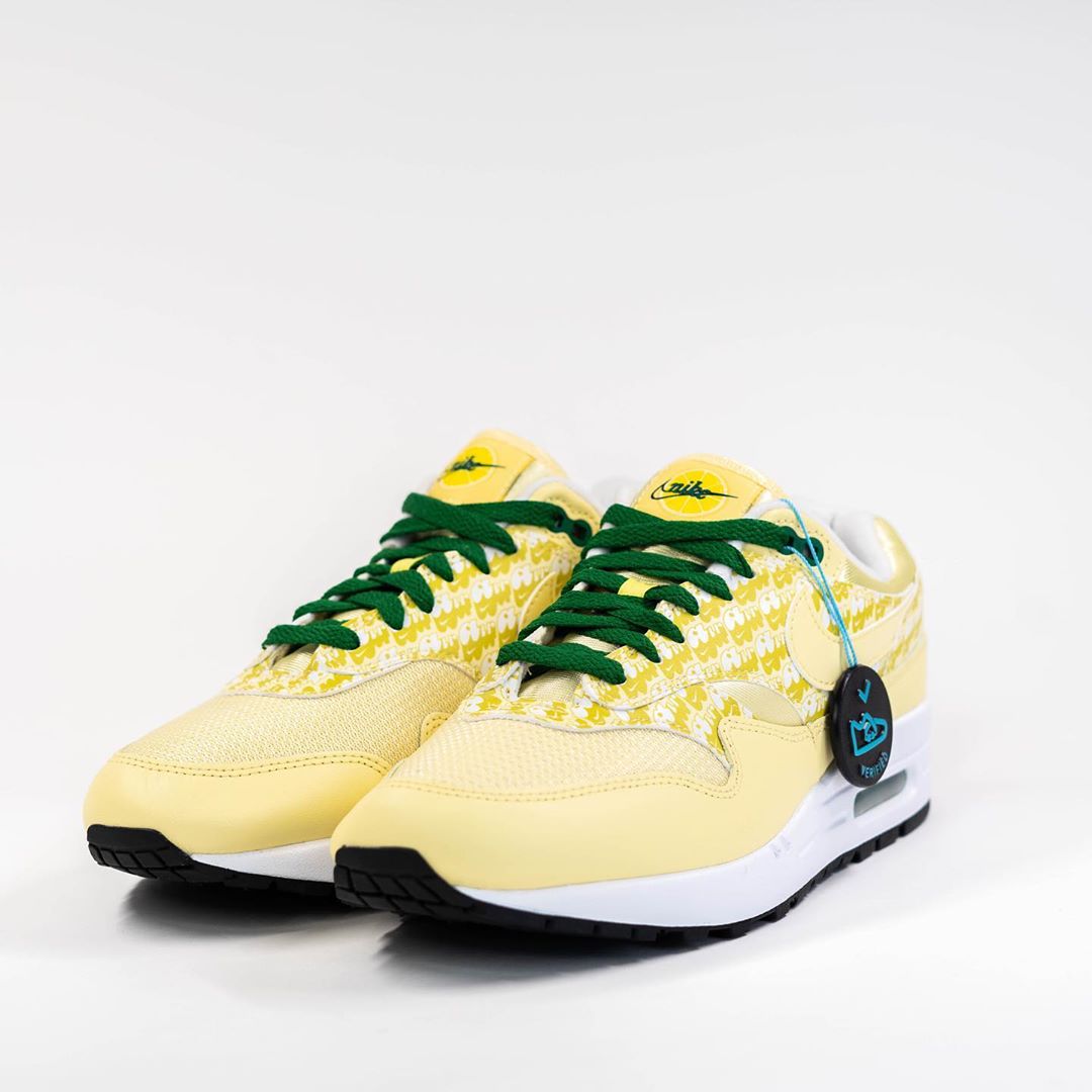 La Nike Air Max 1 Lemonade 2020 se dévoile en images