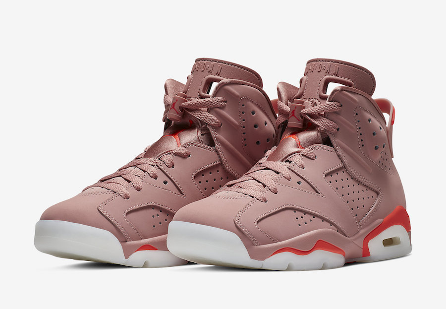 La Air Jordan 6 Millennial Pink d'Aleali May sera disponible très  prochainement