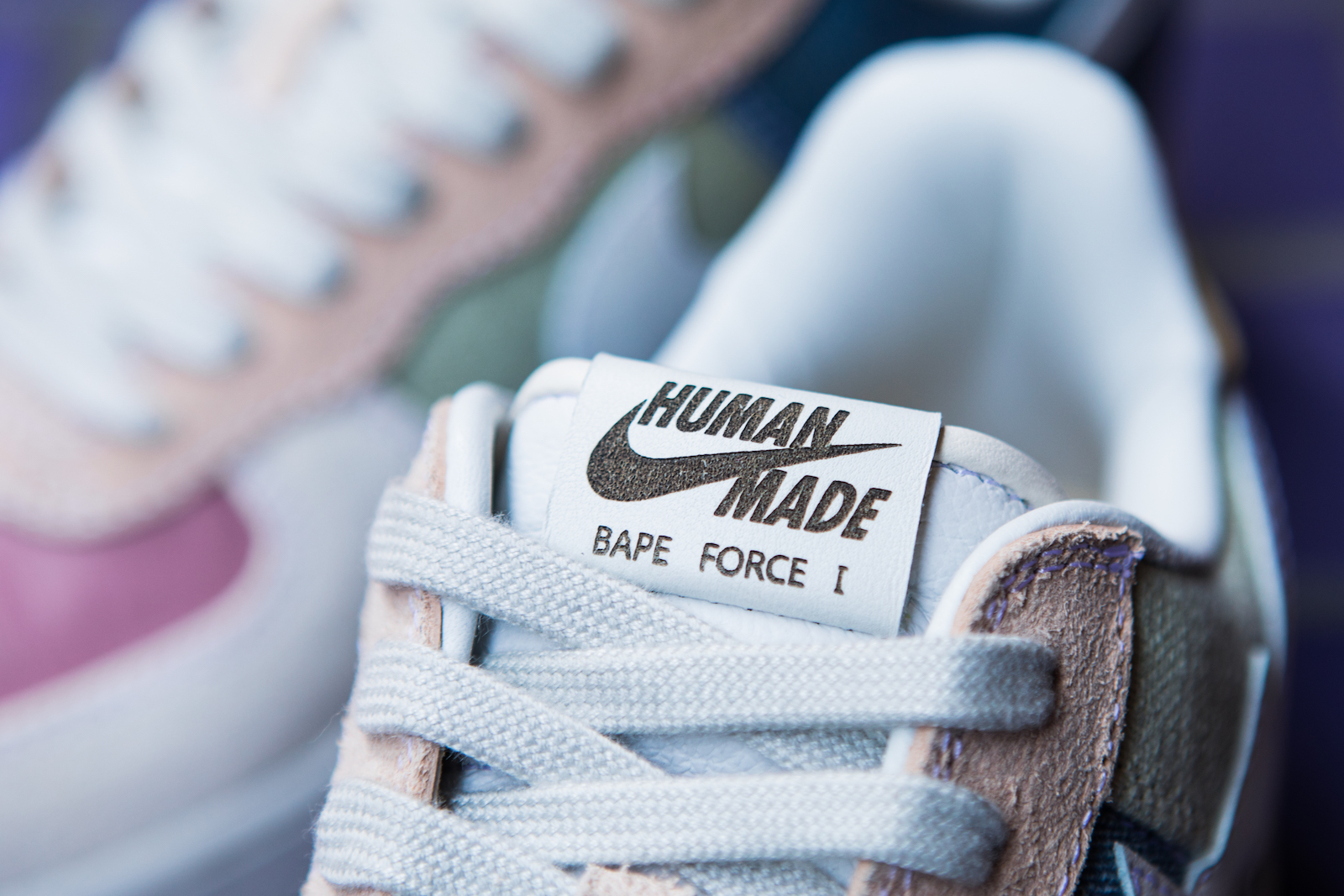 human made bape air force 1