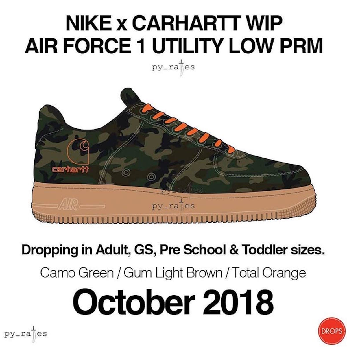 nike carhartt 2018