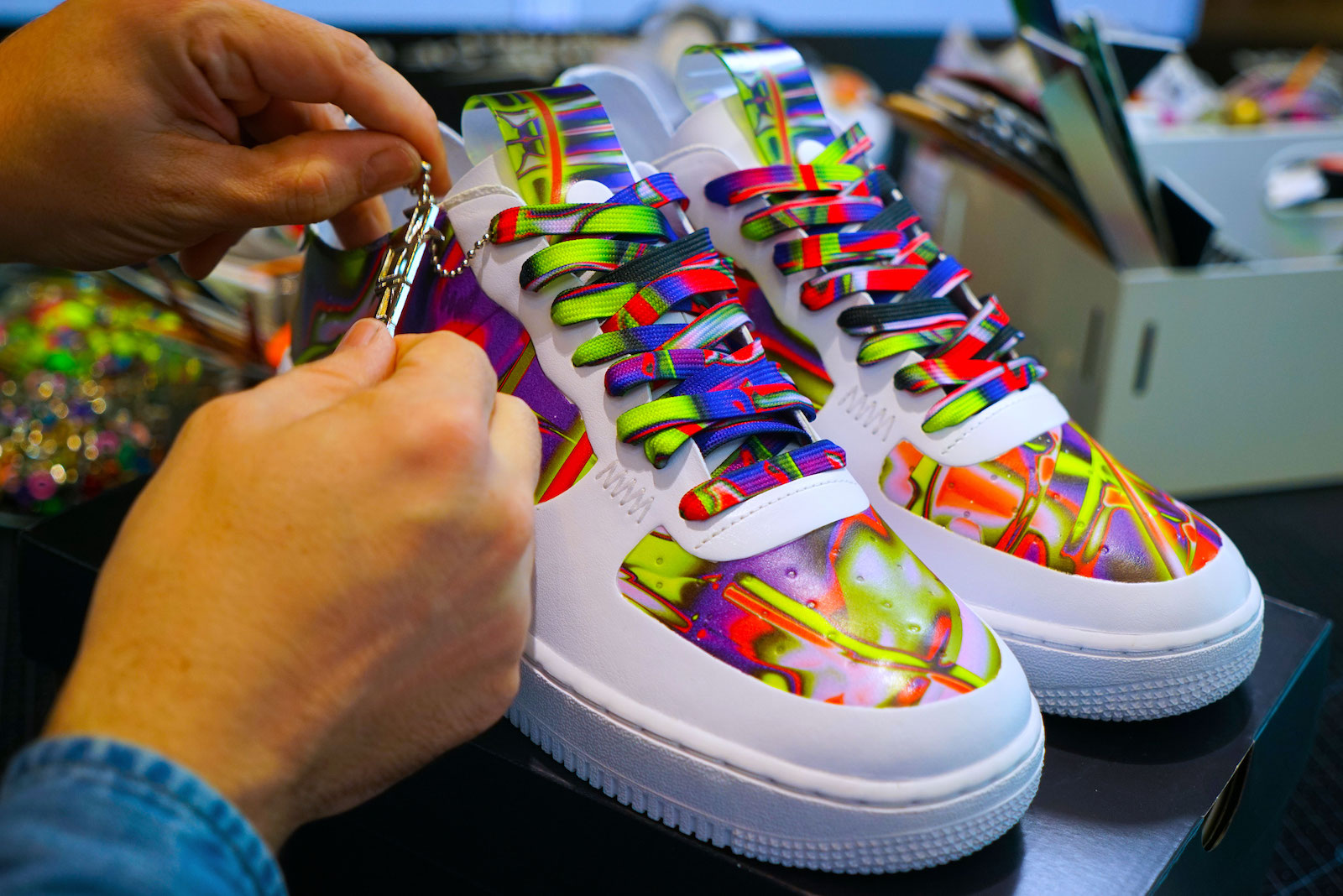 nike air force 1 artist