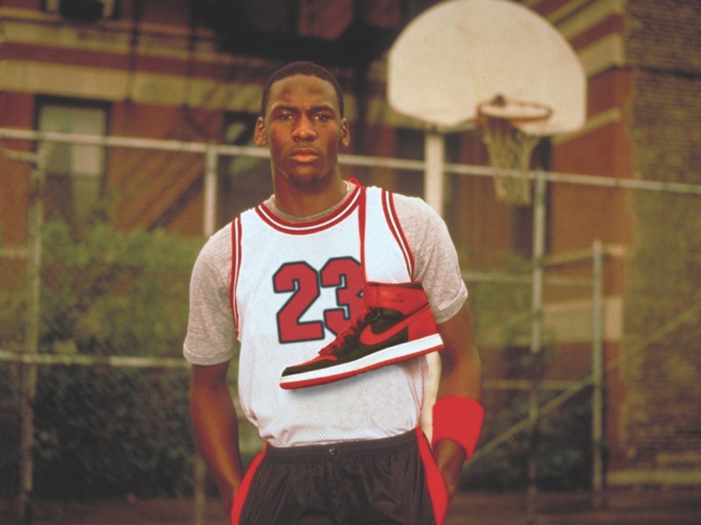 why are the air jordan 1 banned from the nba