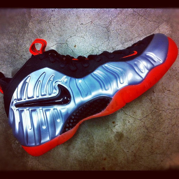 Nike Air Foamposite Pro Zilver