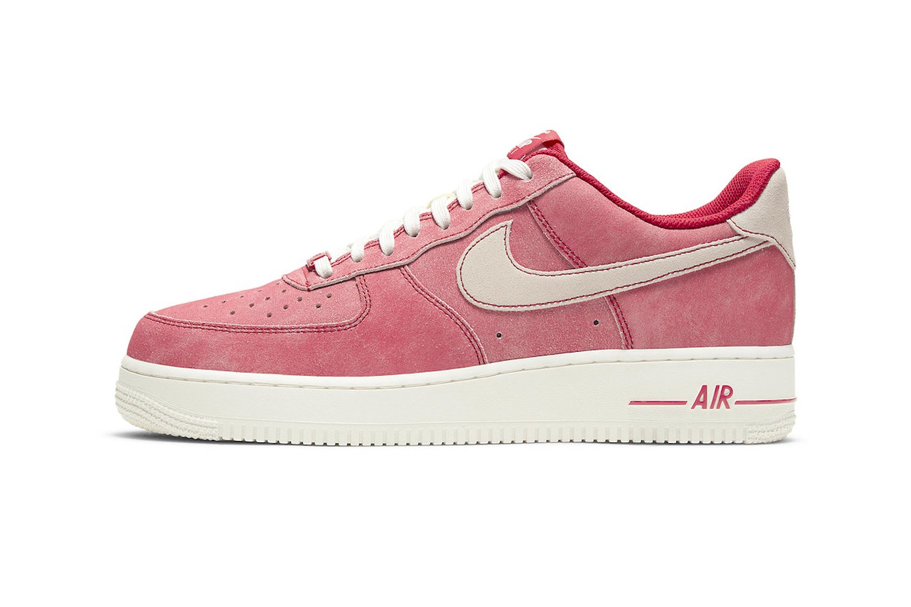 air force suede rose