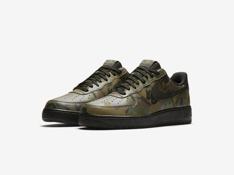 low top camo air force ones