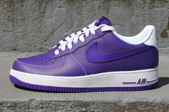 nike air force 1 low white court purple