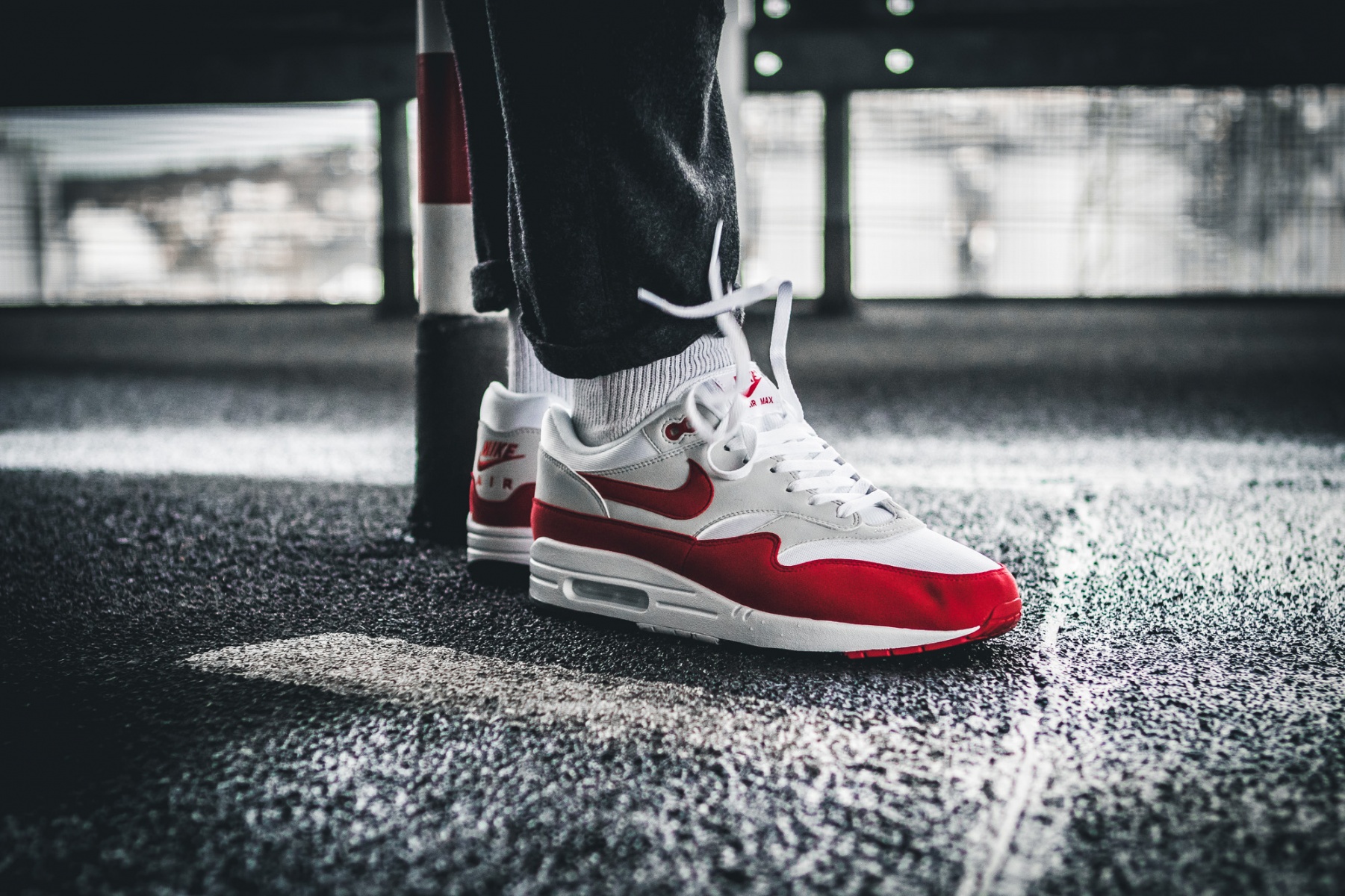 air max one rouge et noir
