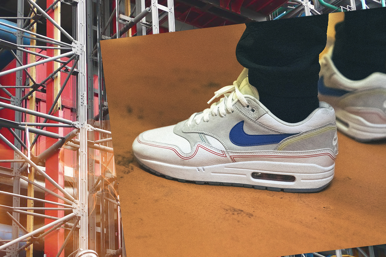 nike air max 1 centre pompidou by day