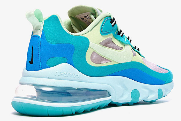 air max 270 react bleu