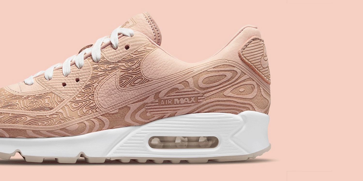 Cette nouvelle Nike Air Max 90 est entièrement gravée au laser