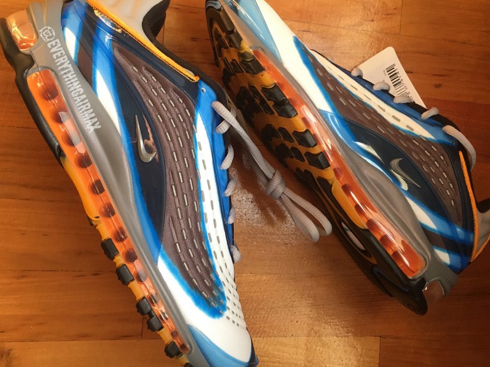 nike air max deluxe bleu