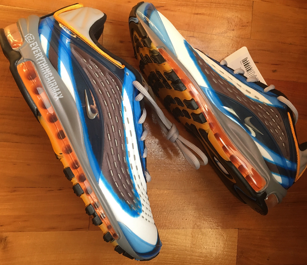 air max deluxe bleu