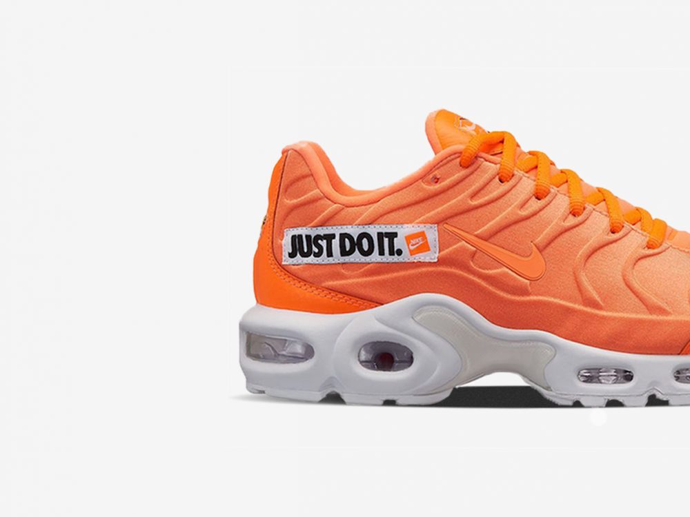 air max plus just do it orange