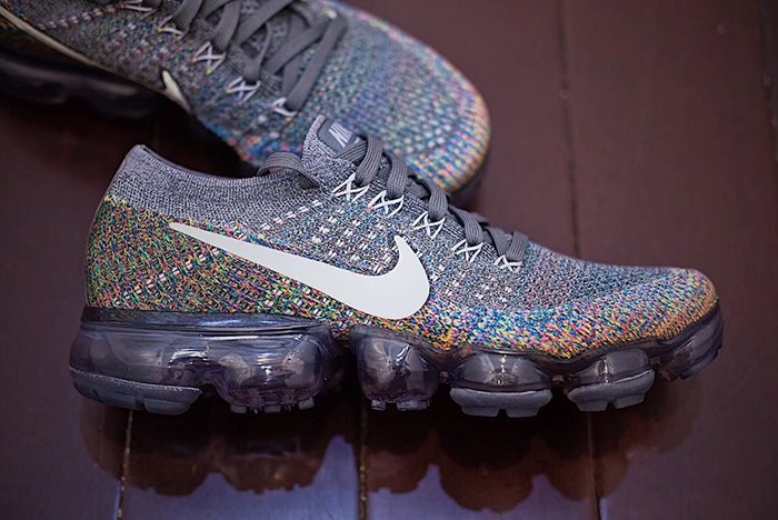 nike vapormax grey multi