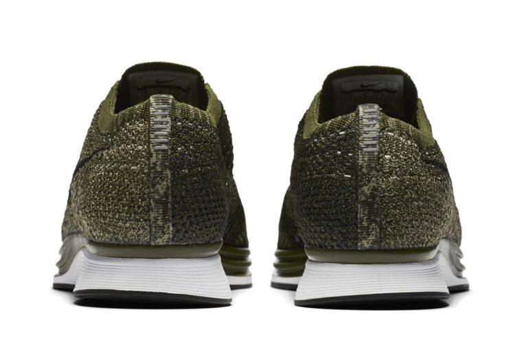 nike flyknit racer rough green