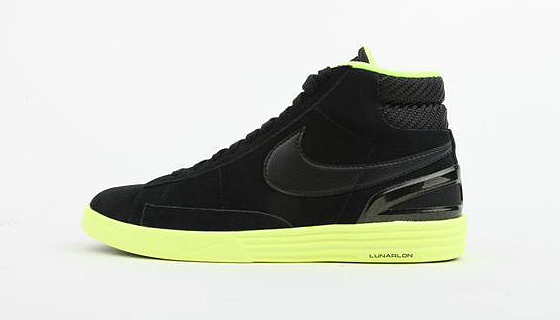 Nike Lunar Blazer Black/Volt : First 
