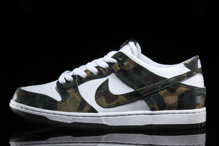 nike dunk low camo