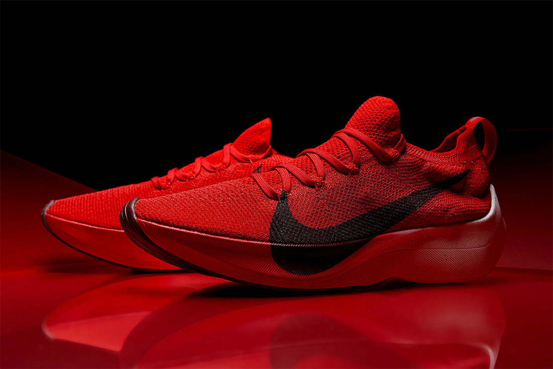 nike vapor street flyknit red
