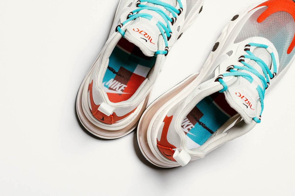 La Nike Air Max 270 React Light Beige Chalk Est Disponible