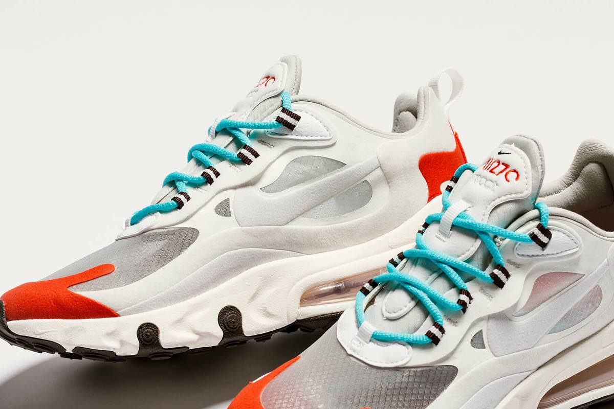La Nike Air Max 270 React Light Beige Chalk Est Disponible