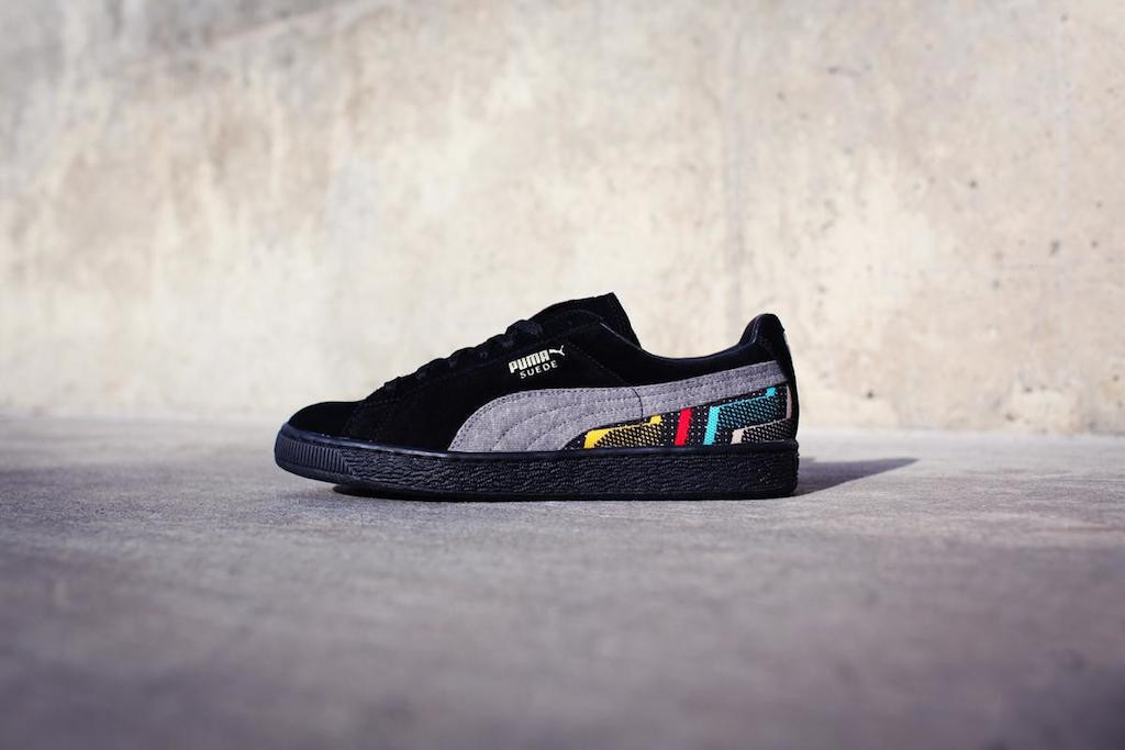 puma suede motif