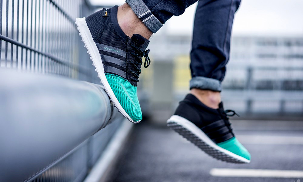 adidas los angeles bleu et blanc
