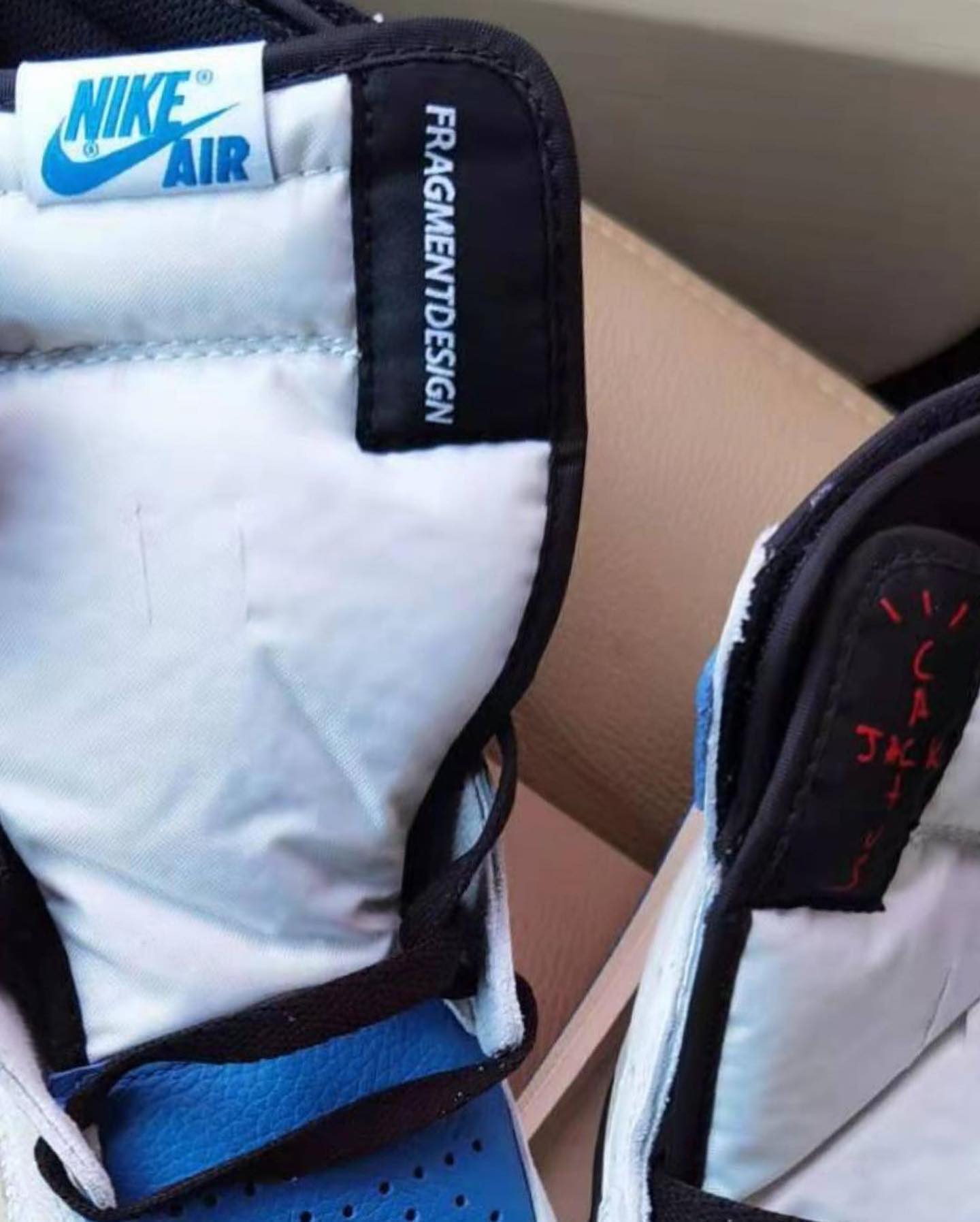 Decouvrez Les Images De La Fragment X Travis Scott X Air Jordan 1 High