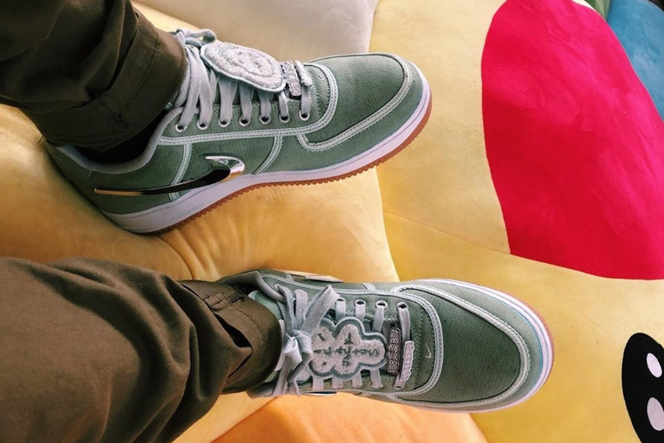 cactus jack air force 1 green